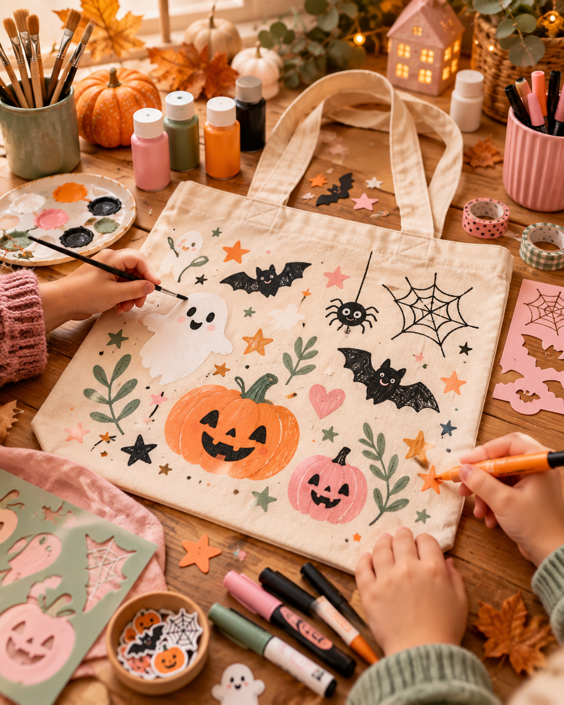 Atelier créatif – Tote bag spécial Halloween 👻🎃