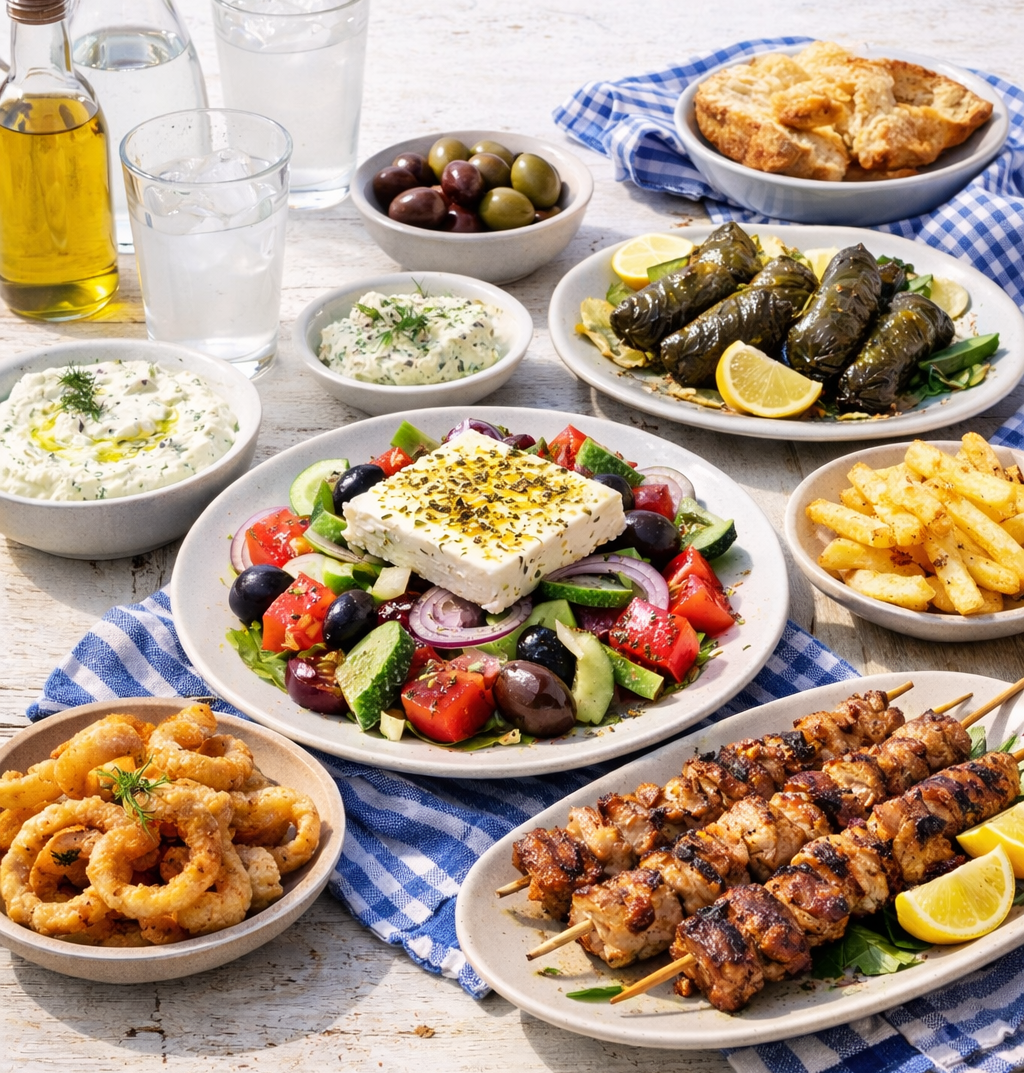Repas partagé - Repas grecque 🇬🇷